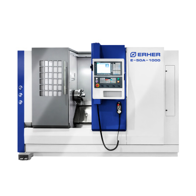Токарный станок с наклонной станиной ERHER E-50A-1000