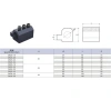 Токарный блок для сверла DK25-40 ACCKee ho00003 для металлообработки с ЧПУ | Купить с доставкой, цена